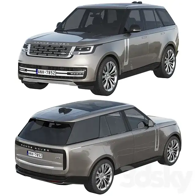 مدل سه بعدی ماشین Land Rover Range Rover 2022 - 3