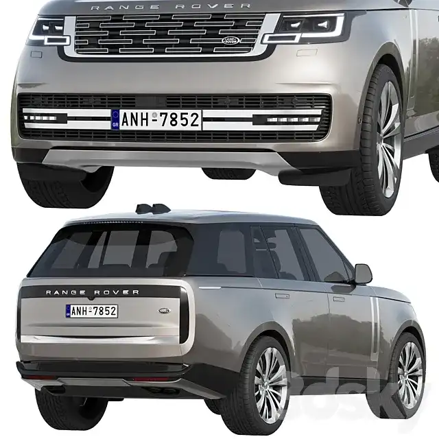 مدل سه بعدی ماشین Land Rover Range Rover 2022 - 7