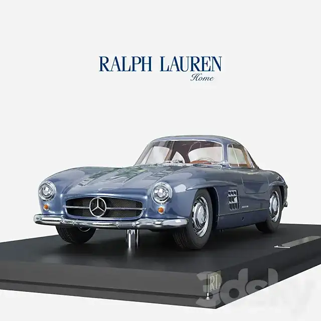 مدل سه بعدی ماشین Mercedes Benz 300SL Coupe Limited Edition - 1