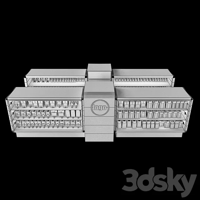 آبجکت قفسه فروشگاه - 6
