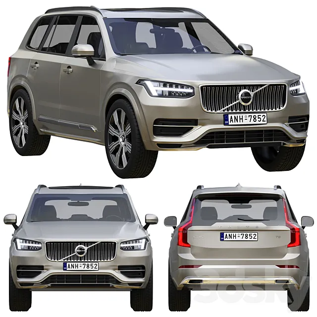 آبجکت ماشین Volvo XC90 - 2